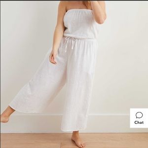 NWT Aerie Strapless Jumpsuit